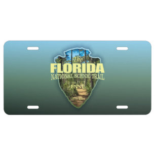Florida Trail (arrowhead) License Plate