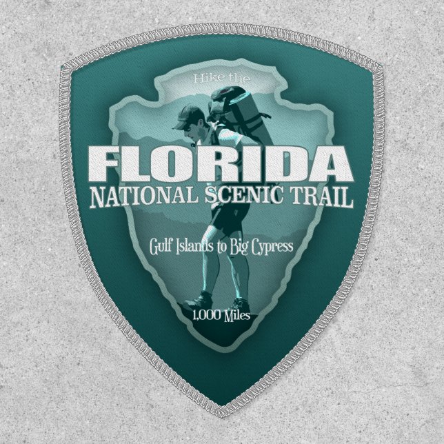 Florida Trail (arrowhead T)  Patch (Front)