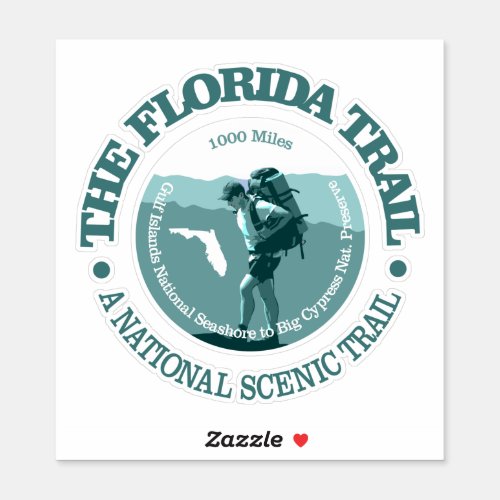 Florida Trail T Sticker