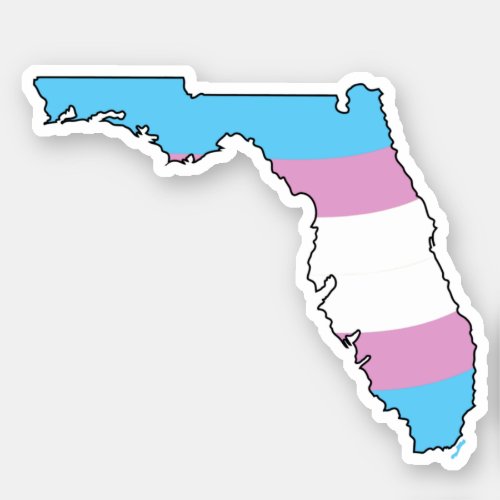 Florida Trans Pride Sticker