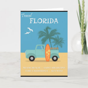 Florida:Travel Greeting Card