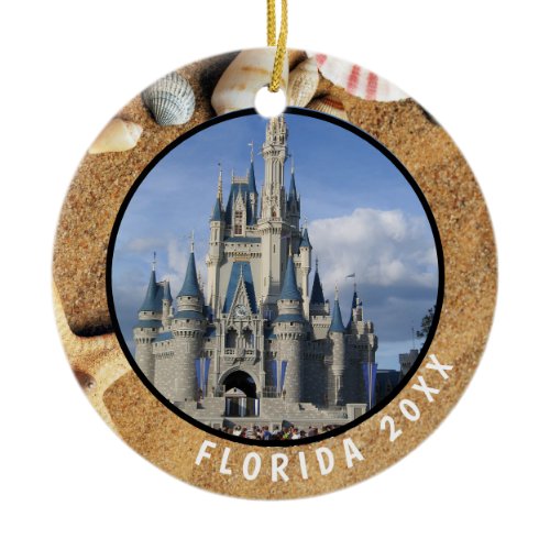 Florida Travel Photo Ornament