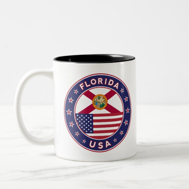 Florida Two-Tone Coffee Mug (Left)
