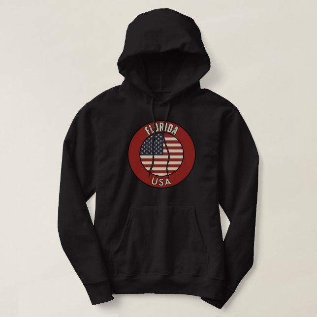 Florida United States of America Hoodie (Design Front)
