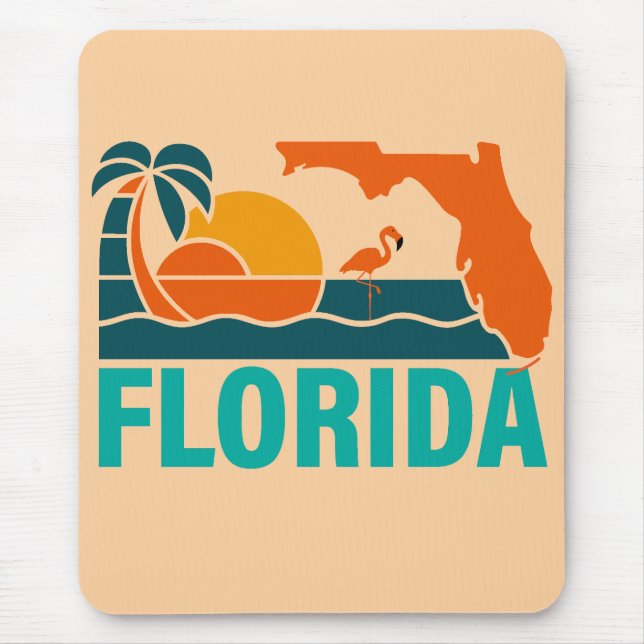 Florida, United States of America Mouse Pad (Front)