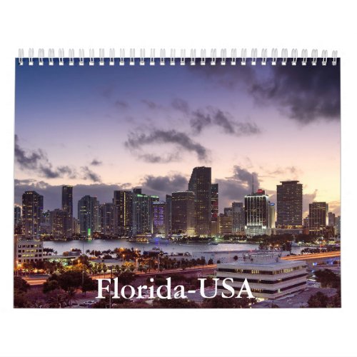 Florida_USA Calendar