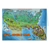 Florida USA Map (Front Horizontal)