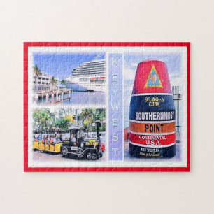 Florida - Usa - Mosaic - Jigsaw Puzzle