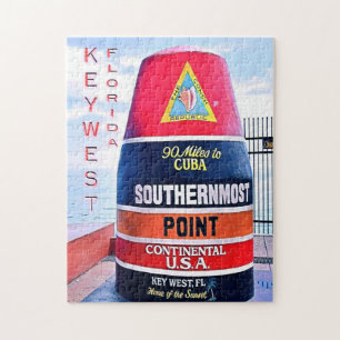 Florida - Usa - Mosaic - Jigsaw Puzzle