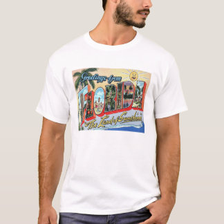 Florida Vintage Scenic Letters T-Shirt