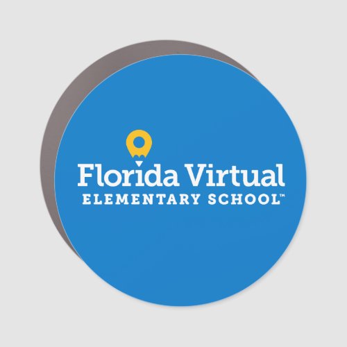 Florida Virtual Elementary School Car Magnet
