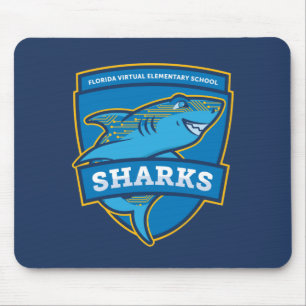 Florida Virtual Elementary School Mouse Pad (Navy)