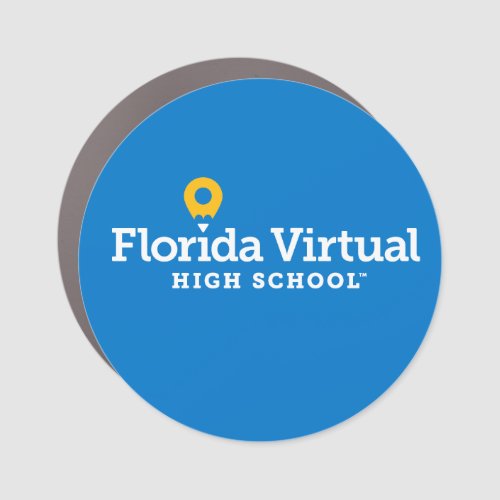 Florida Virtual High School Car Magnet