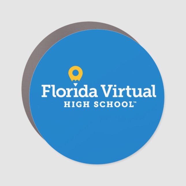 Florida Virtual High School Car Magnet (Front)