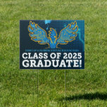 Florida Virtual High School Graduation Yard Sign<br><div class="desc">Celebrate your Florida Virtual High School graduate's big achievement with an eye-catching yard sign! Perfect for sharing the excitement with neighbors and passersby.</div>