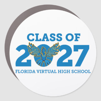 Florida Virtual HS Class of 2027 Car Magnet