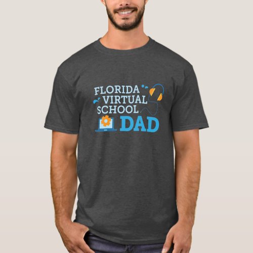 Florida Virtual School Dad T_Shirt Gray