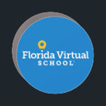 Florida Virtual School Logo Car Magnet<br><div class="desc">Share your school pride on the road! Order this Florida Virtual School Car Magnet.</div>