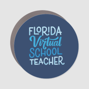 Florida Virtual School Teacher Car Magnet