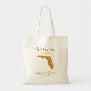 Florida Wedding Welcome Bag for Hotel Guests, Tote