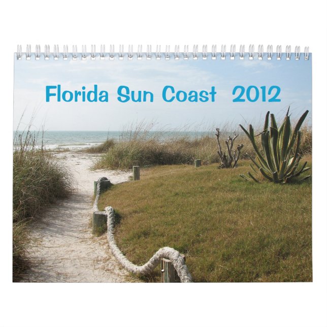 Florida West Coast 2012 Calendar (Cover)