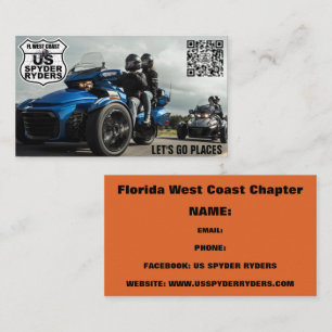 Florida West Coast Chapter - Business Cards 2