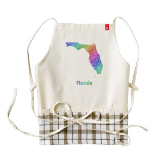 Florida Zazzle HEART Apron