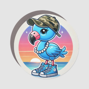 Floridains for Harris Walz Car Magnet