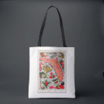 Florida's Bounty Tote Bag<br><div class="desc">Colorful Florida's Bounty map shoulder bag.  The image is on both front and back.  If you wish,  you can remove the one on the back.
Great for groceries,  books or as a lovely day bag.</div>