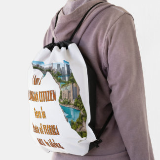 Floridian Citizen Drawstring Bag