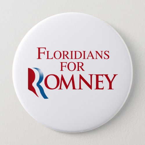 FLORIDIANS FOR ROMNEYpng Button