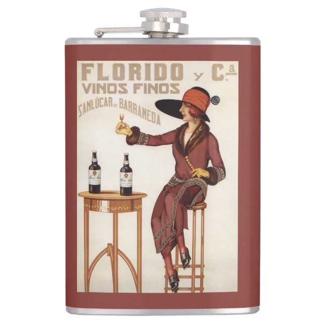 Florido Vinos Finos - Sanlucar de Barrameda Flask (Front)