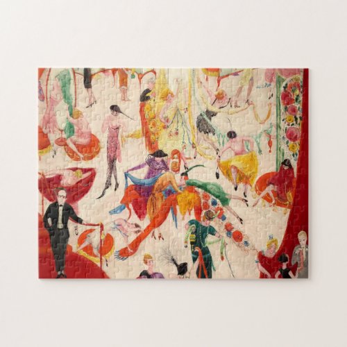 Florine Stettheimer  Spring Sale at Bendels Jigsaw Puzzle