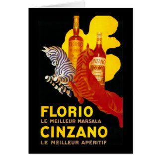 Florio Cinzano Vintage PosterEurope Cards