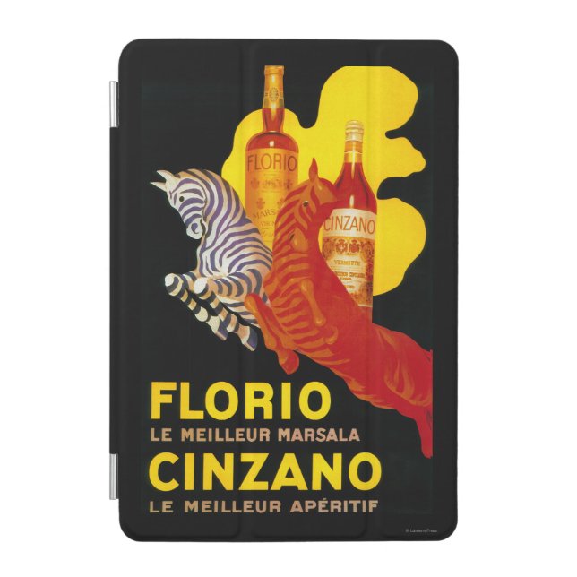 Florio Cinzano Vintage PosterEurope iPad Mini Cover (Front)