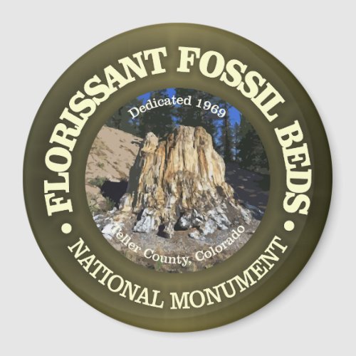 Florissant Fossil Beds NM Magnet