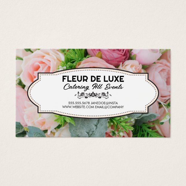 Florist | Bouquet of Flowers Background (Front)