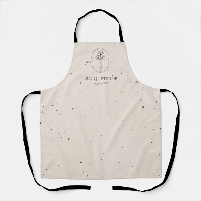 Florist Branded Work Apron (Front)