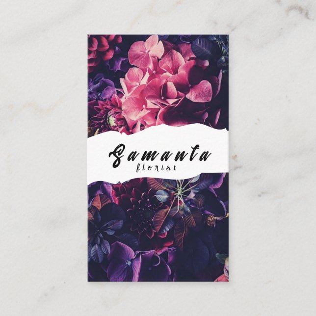 Florist Business Card (Front)