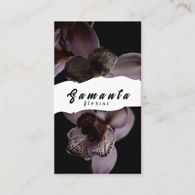 Florist Business Card (Front)