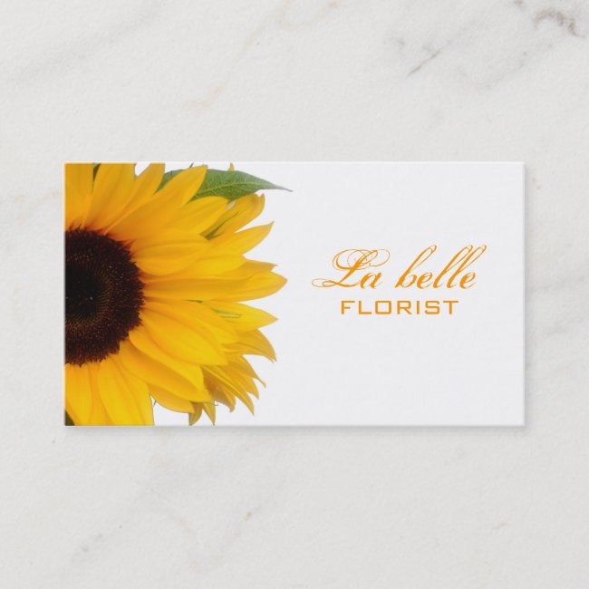 Florist Business Card