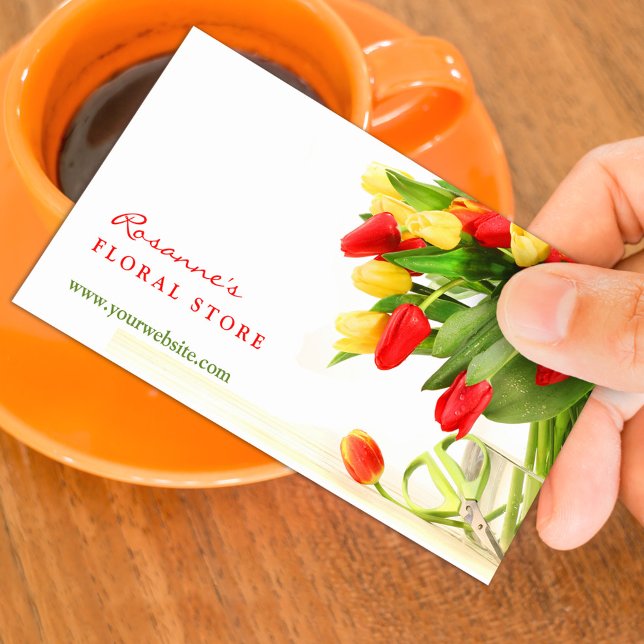 Florist Business Card Template (Creator Uploaded)