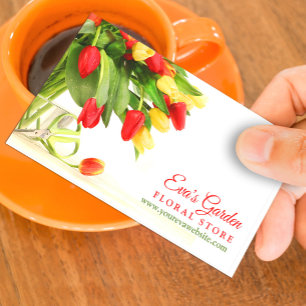 Florist Business Card Template