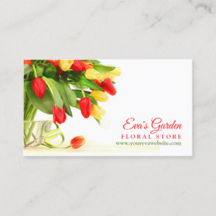Florist Business Card Template