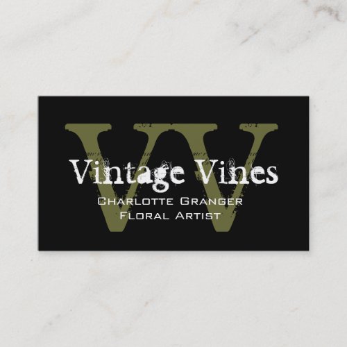 Florist Customizable Business Card