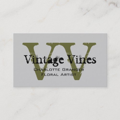 Florist Customizable Business Card