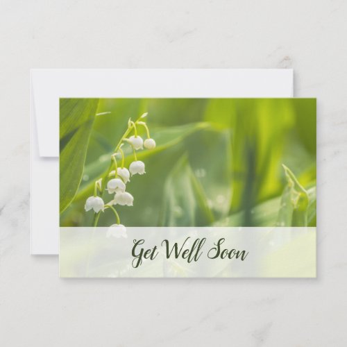 Florist Edition Floral Photo Get Well Soon Note Card