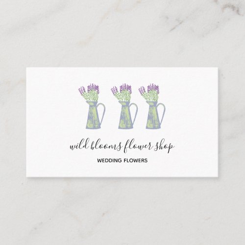 Florist   Flower Shop Cute  Business Card