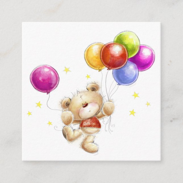 Florist, Gift, Enclosure, Business Card (Front)