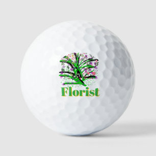 Florist Logo  Golf Balls